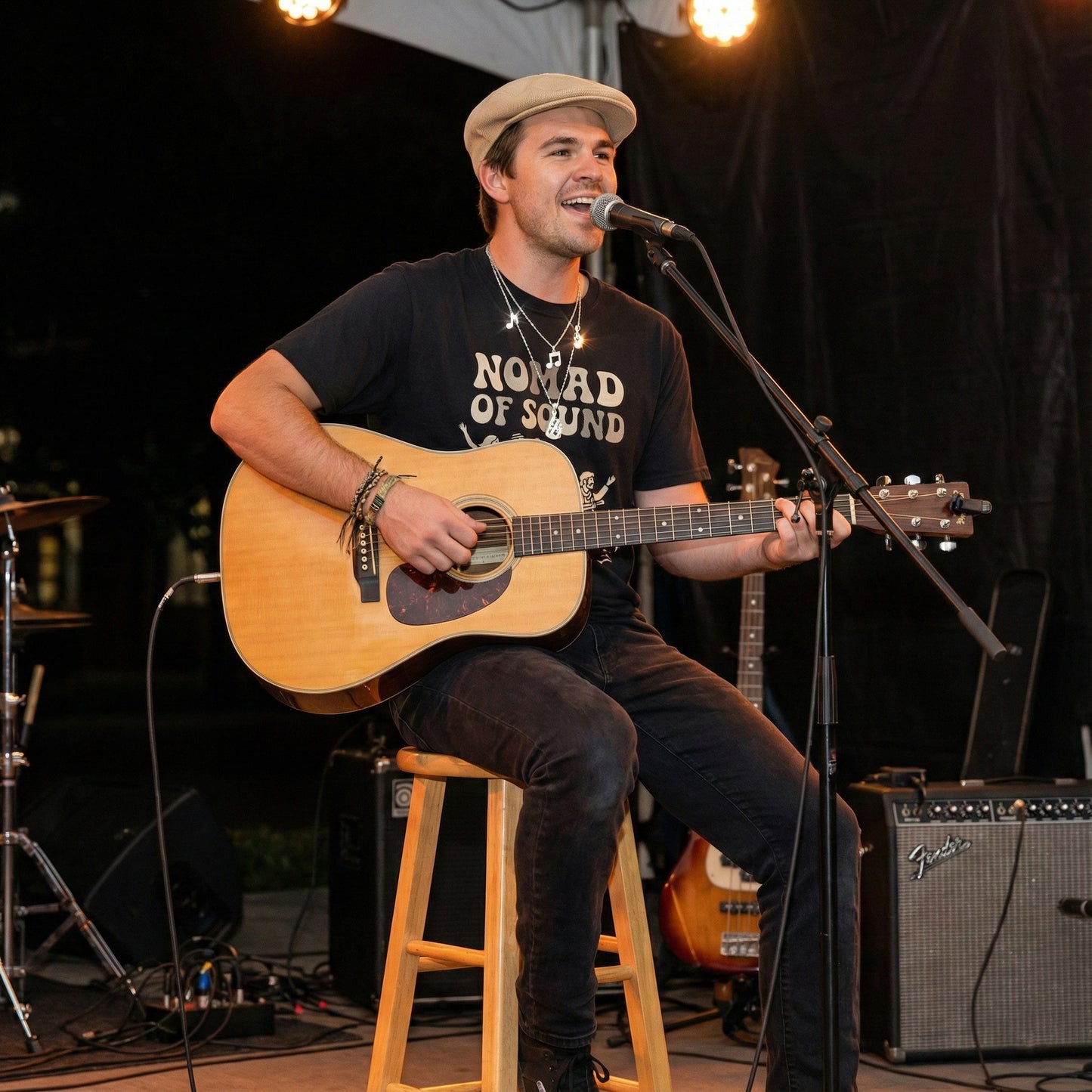 Nomad of Sound Guitar T-Shirt