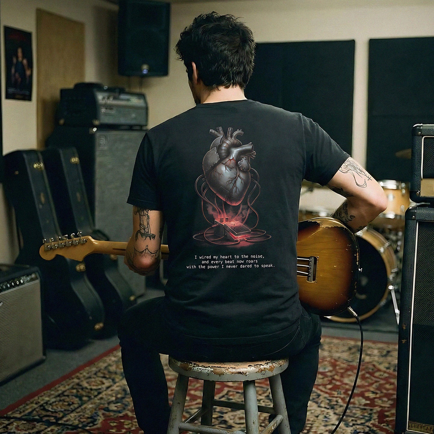 Overdrive My Soul Guitar T-Shirt