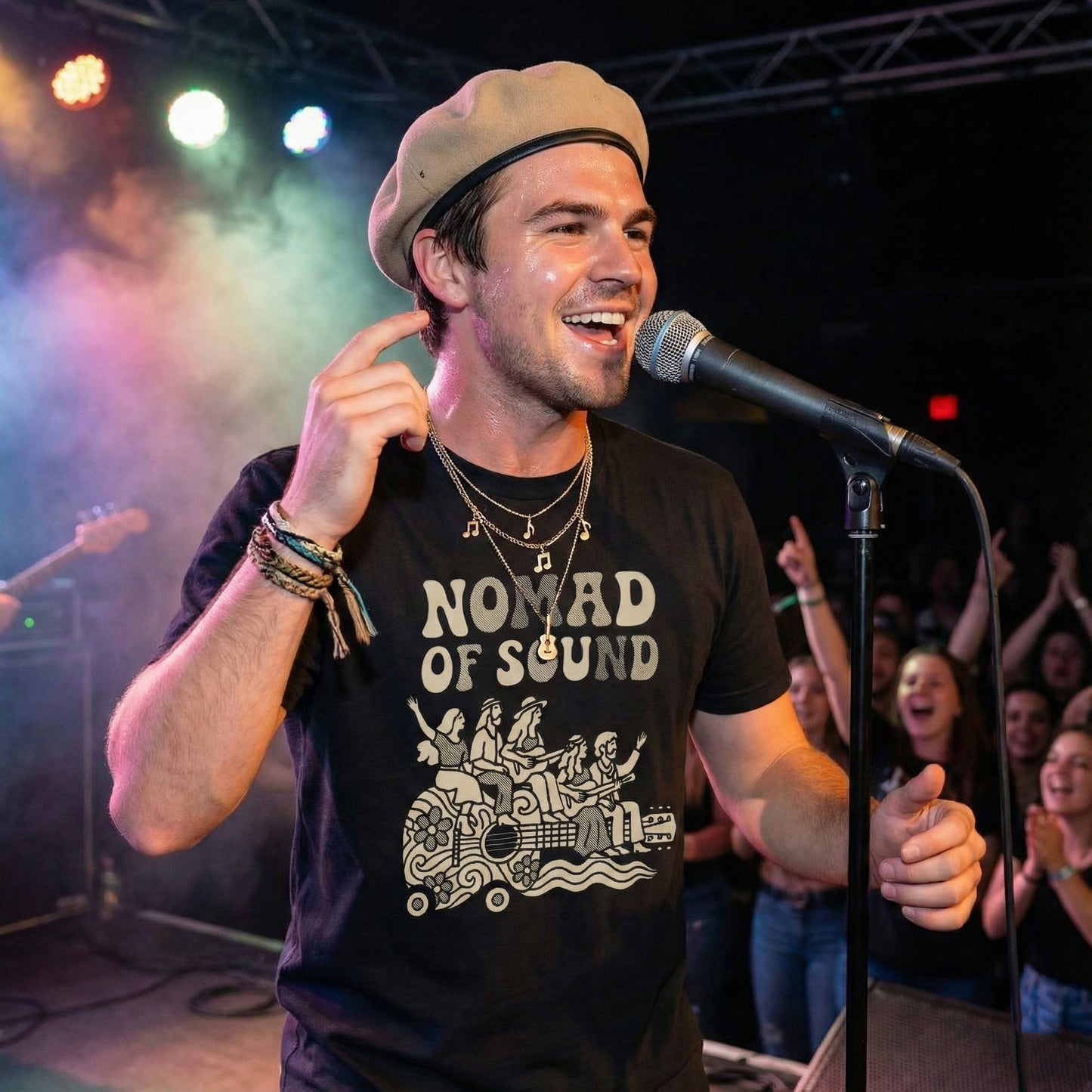 Nomad of Sound Guitar T-Shirt