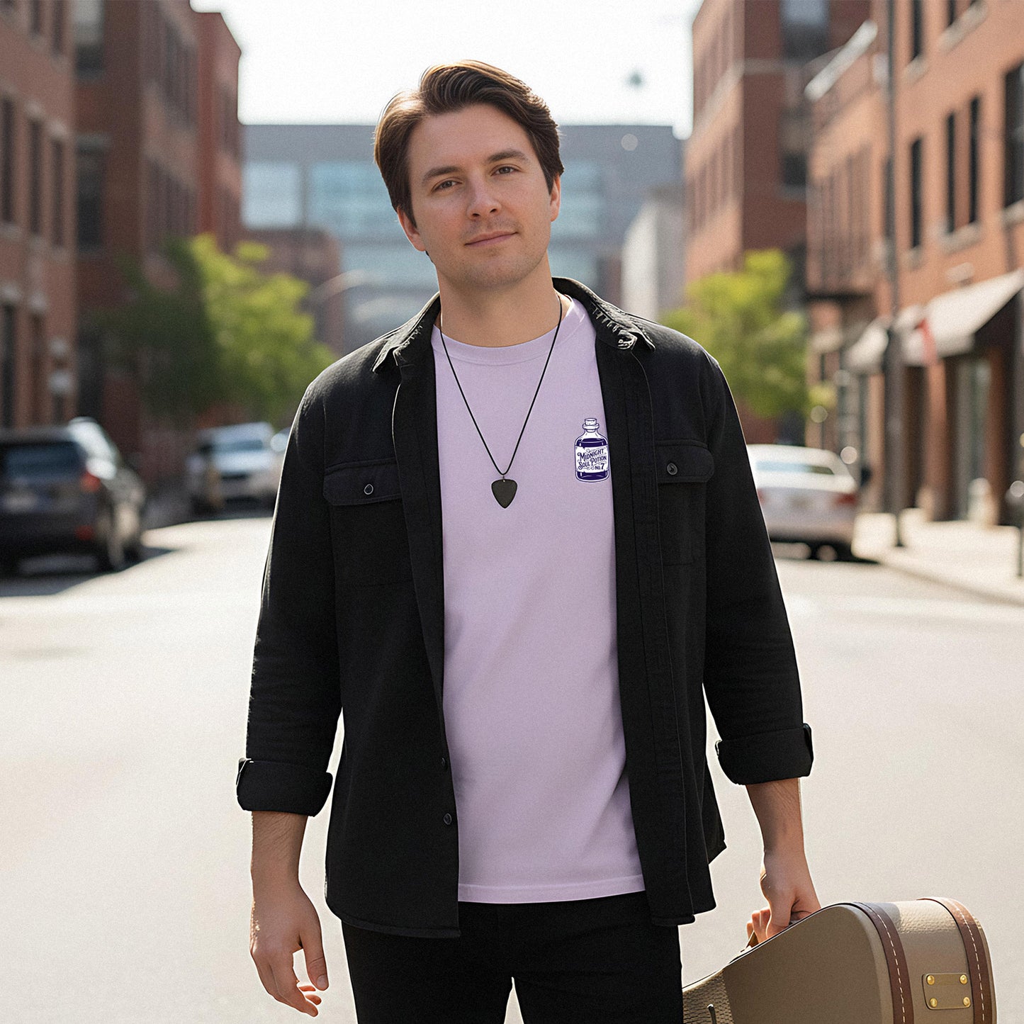 Midnight Soul Potion Guitar T-Shirt