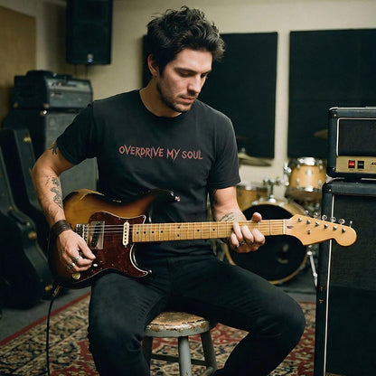 Overdrive My Soul Guitar T-Shirt