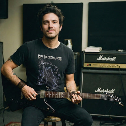 Riff Necromancer Guitar T-Shirt